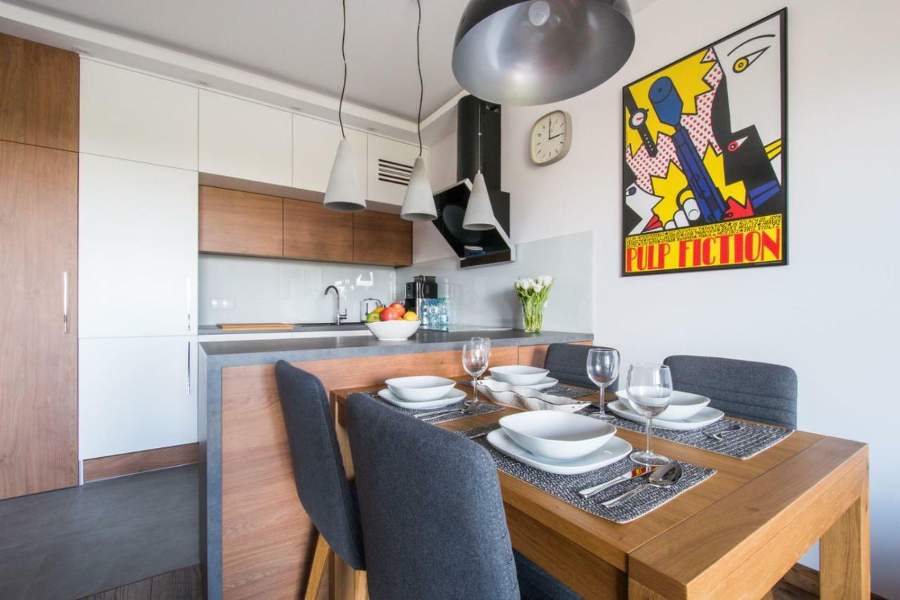 Cinema Apartment - Varsó Kültér fotó