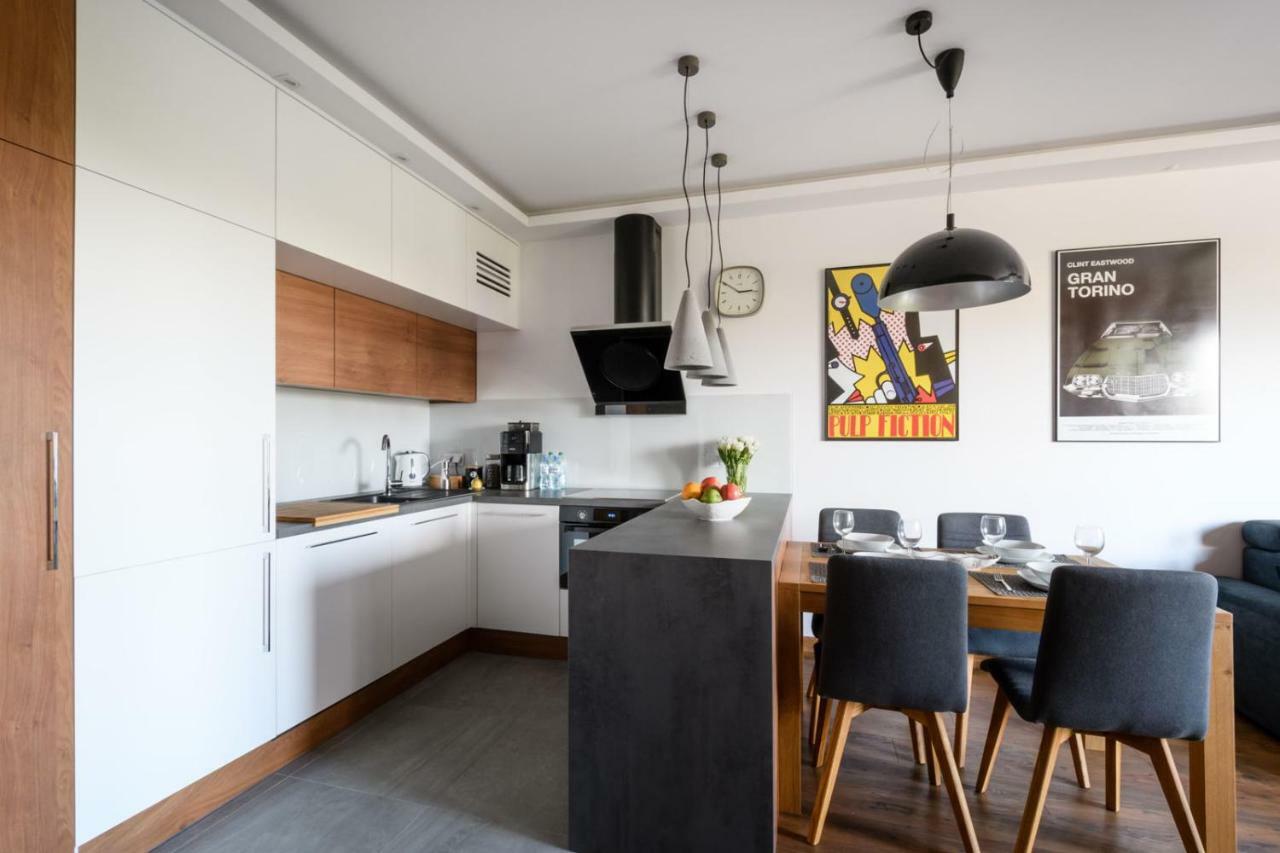 Cinema Apartment - Varsó Kültér fotó